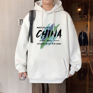 CM139新品连帽卫衣重磅纯棉大码外套图片