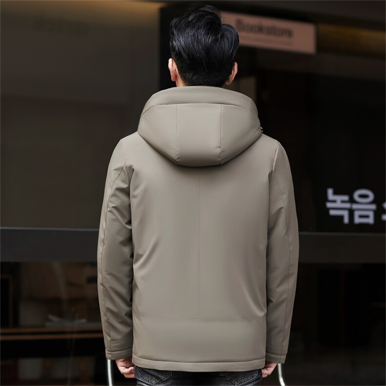 ZMS-M52108新款冬季男士白鸭绒羽绒服可脱卸帽保暖外套修身大衣,男装羽绒服,电商B360