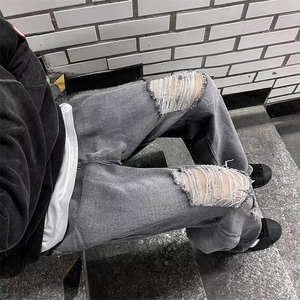 美式牛仔裤男款秋季长裤潮 NK783 P43图片