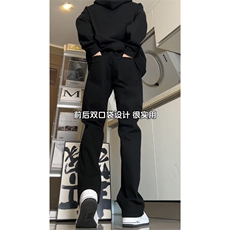 烟灰色牛仔裤秋冬款男生穿搭高级感长裤子CHNZK01-P53加绒58，男装牛仔裤，星座1007（原301D）