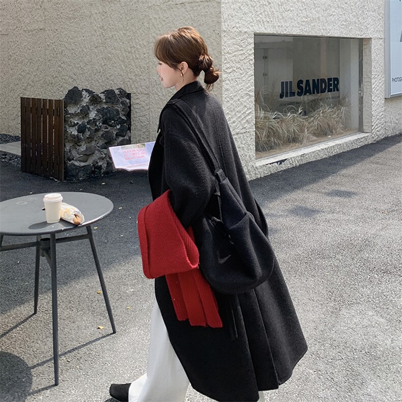 冬季新品现货高品质双面羊绒呢大衣2C300-2561-P465-K698,女装羊绒大衣,2C300