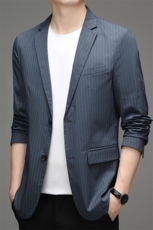D6629968秋冬新款男士西服薄款商务休闲男装外套通勤外衣，男装西服，电商B360
