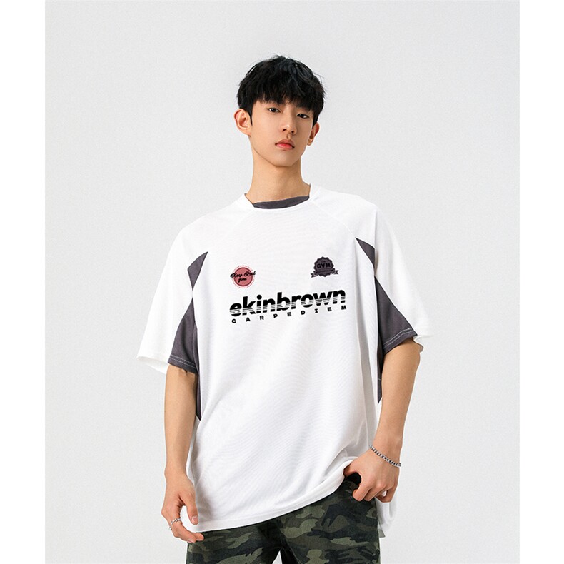 1速干美式投篮街头印花球服大码M-5XL短袖T恤男DX78028P50控78，男装T恤，星座226-2