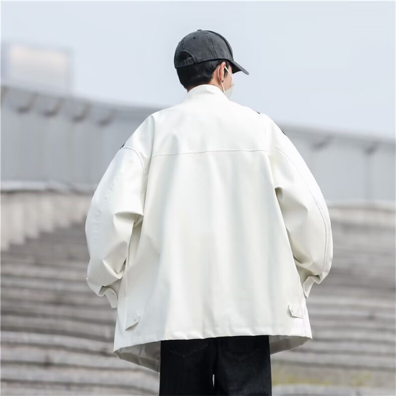 2025秋冬装棉服中性休闲宽松皮衣男加棉夹克外套XZ212-QWY141-P80,男装夹克,星座212