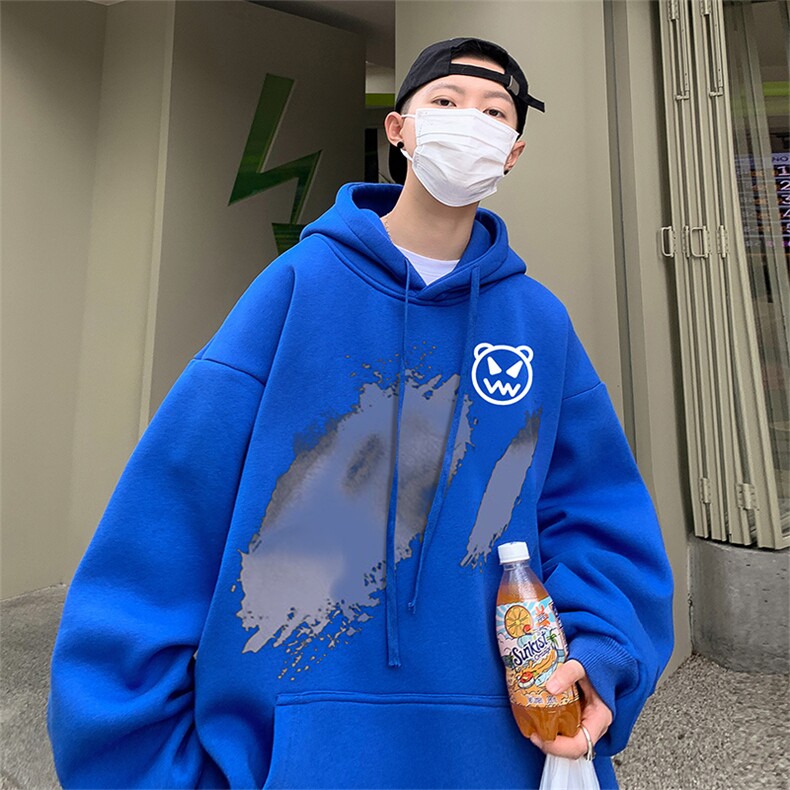 直播品质360克重磅美式印花卫衣Y220特P35同步供应华棉P45特,男装卫衣,电商A486
