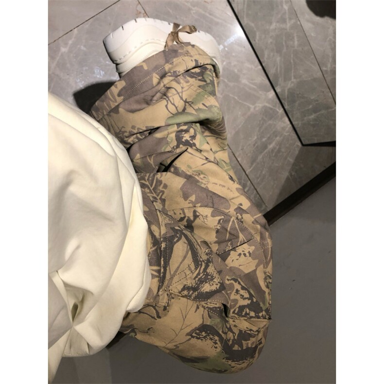 【网图】美式复古迷彩工装裤男女降落伞兵裤子直筒MCK01LL-特P50,男装工装外套,星座1007（原301D）