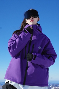 冬季双板防水防风保暖滑雪服男中性风加棉加厚外套M77-P160控248图片