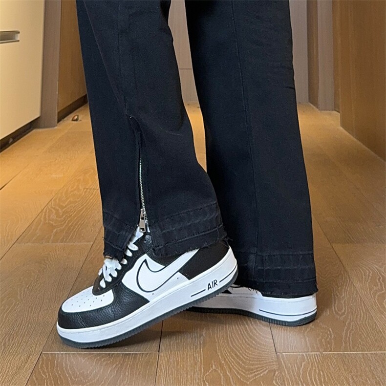 现货美式修身微喇侧边拉链毛边直筒大码牛仔裤男K5816-P50控78，男装牛仔裤，星座205