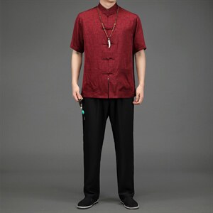 BETZ2205钱塘2020-2风唐装中老年男装中老年套装P110，男装中老年男装，钱塘207-2