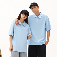 40支双纱珠地240克8色S-3XL65%棉35聚酯纤维男女款T恤，男装T恤，星座301D-4(原星座1004-4）
