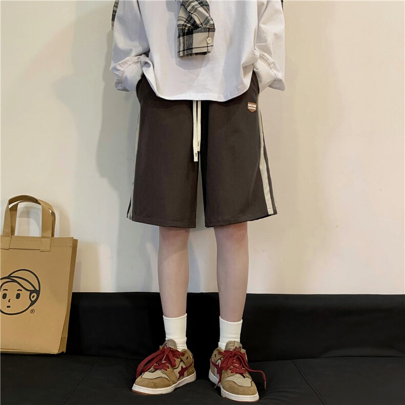 春夏新款撞色薄款短裤XZ604-DK200-P35控48,男装牛仔裤,星座604