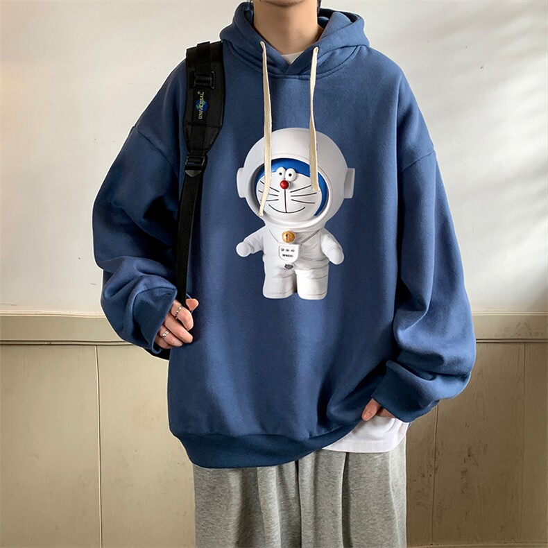 纯棉连帽卫衣男大码运动帽衫宽松薄WY2233-P35加绒款-P40,男装卫衣,电商A040