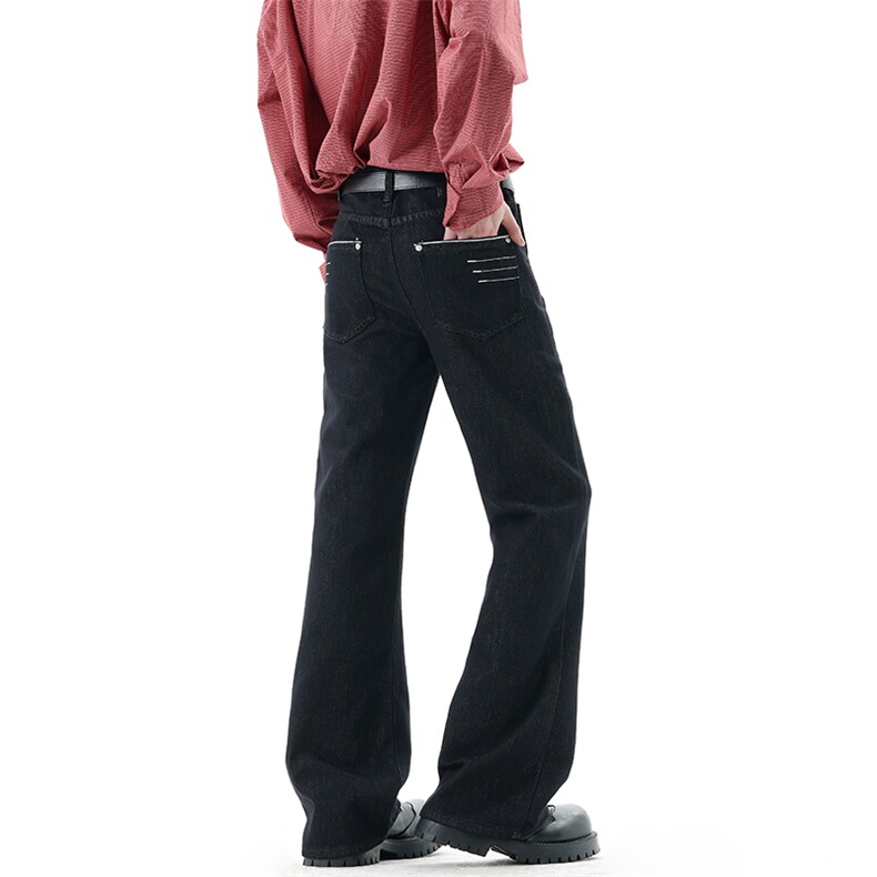 【现货】XZ1218BK5165特价P43大货已出刺绣显高百搭牛仔裤，男装牛仔裤，星座1218（原611-3）