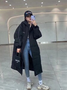 中长款羽绒服图片