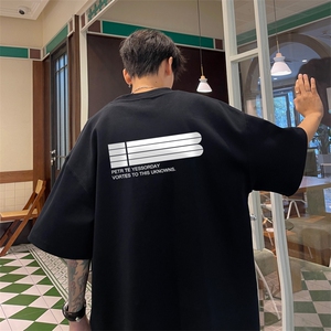 量大优 供视频 230g重磅纯棉短袖T恤男 NT189-特P 19  控38图片