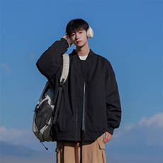 815A-MJ78602-58特秋冬拼接棒球服外套夹克潮牌上衣服男模，男装夹克，星座815A