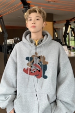 ！连帽卫衣男帽衫男LM257-特P28，男装卫衣，电商B367
