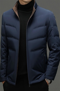 CKE1709钱塘2020-2新款商务冬季休闲厚款中年男士羽绒服P265图片