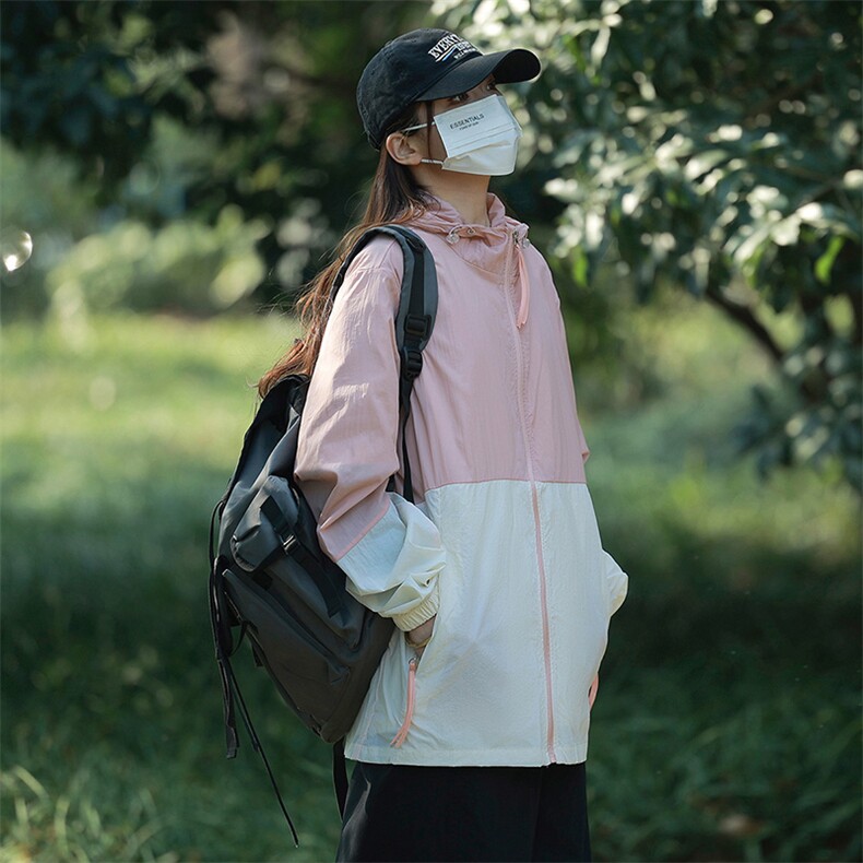 防晒指数UPF50+合格防晒服女外套防晒衣HD045-7705-P45控76,男装防晒衣,星座914-4