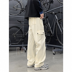 现货冰丝工装裤折邹休闲裤抖音可送样A061-AX00933-特P30，男装休闲裤，电商A061