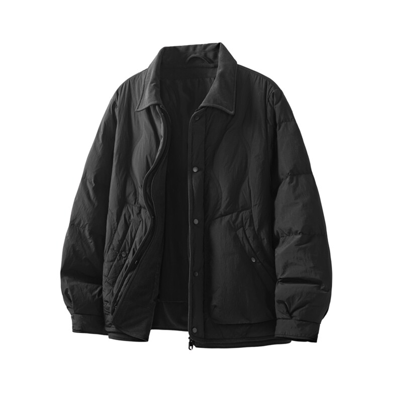 2025冬季新款港风无影大码90%白鸭绒羽绒服M-4XQ-2512-特P159,男装羽绒服,电商A022