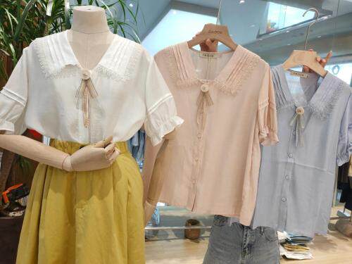 木耳边衬衫，女装衬衫，知否