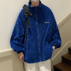 男秋季2023新款长袖夹克外套精品雪尼尔双层外套W42P70，男装夹克，星座1116-2