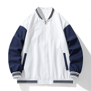 男士外套春秋新款青少年学生棒球服韩版夹克帅气外套232-P40图片