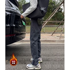 冬款加绒防风户外拉链款休闲裤，网图-A061-AX01857JR-特P55，男装卫衣，电商A061