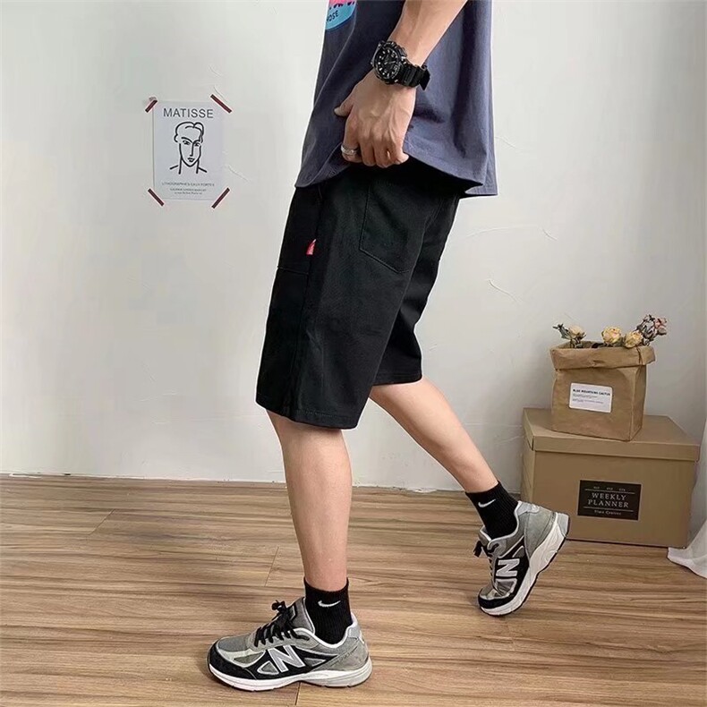 男春季休闲裤纯色短裤D0001P23,男装休闲裤,星座1116-2