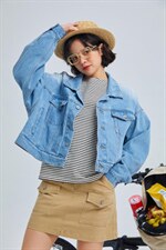 【现货】春季新款，刺绣卡通牛仔外套，其它，AIMEEWQ