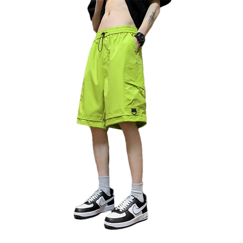 主推夏季工装短裤男宽松工装裤直筒情五分裤A436-6202-P35,男装牛仔裤,电商A436