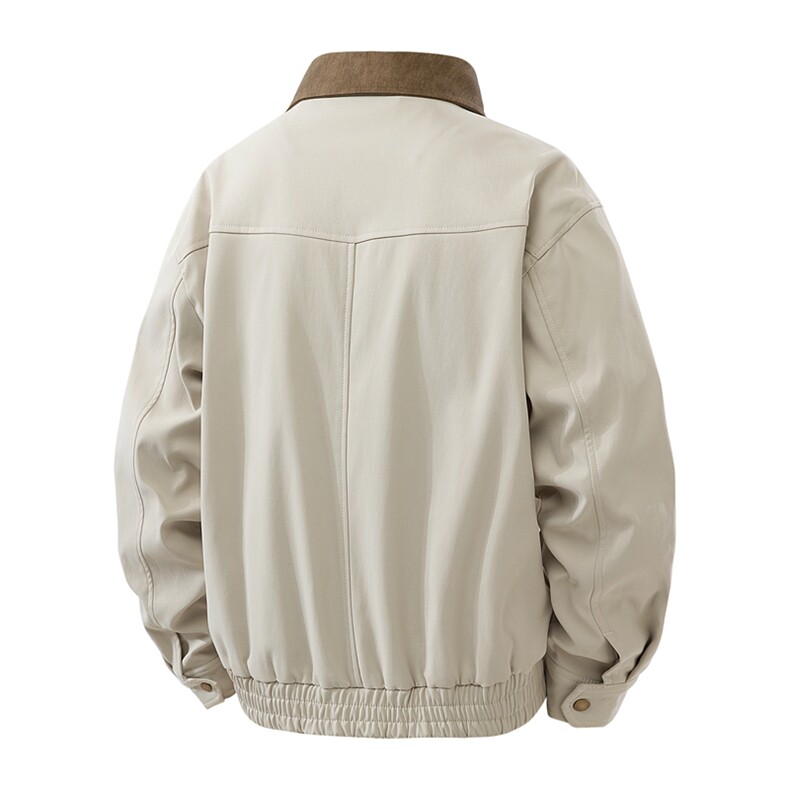 翻领夹克男春季简约宽松潮流百搭上衣服JK266-P73,男装夹克,星座308B-2
