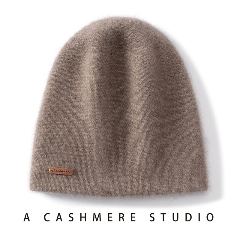 2025年秋季时尚百搭通勤简约休闲羊绒帽子，帽子，臻歆羊绒