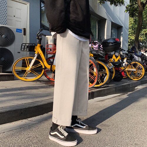 新款男士休闲宽松加绒加厚保暖休闲裤运动裤K233-P22图片