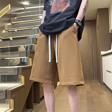 港风休闲裤高街五分裤宽松直通短裤DK125P28，男装休闲裤，星座1204-3