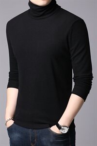 B8742钱塘2021-2春季主推大货跑量高品质爆款男士T恤长袖P63图片
