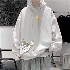 WY2013-P35纯棉连帽卫衣男大码运动帽衫宽松薄外套男，男装卫衣，电商A040