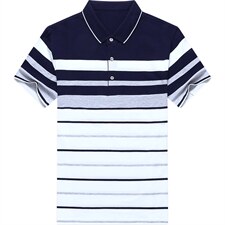男装短袖POLO衫男商务休闲体恤翻领保罗衫T恤时尚百搭中青年上衣，男装T恤，电商B212（原钱塘6029）