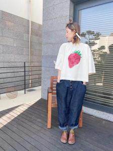 夏季新款 草莓T,其它,潘格