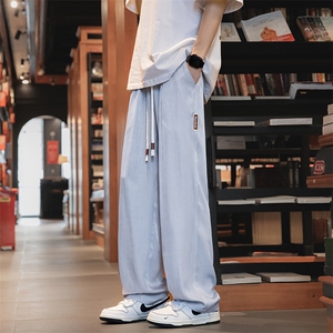 夏季新款高街潮ins潮牌直筒休闲长裤潮流韩版AK0618-P45图片