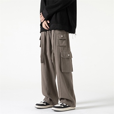 港风抖音品质休闲裤工装裤直筒裤长裤A014-DY2165-P65控88，男装工装外套，电商A014