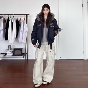 1506-1/MJ5141/P76冬季棉服棉衣男生保暖面包服休闲潮牌帅气外套图片