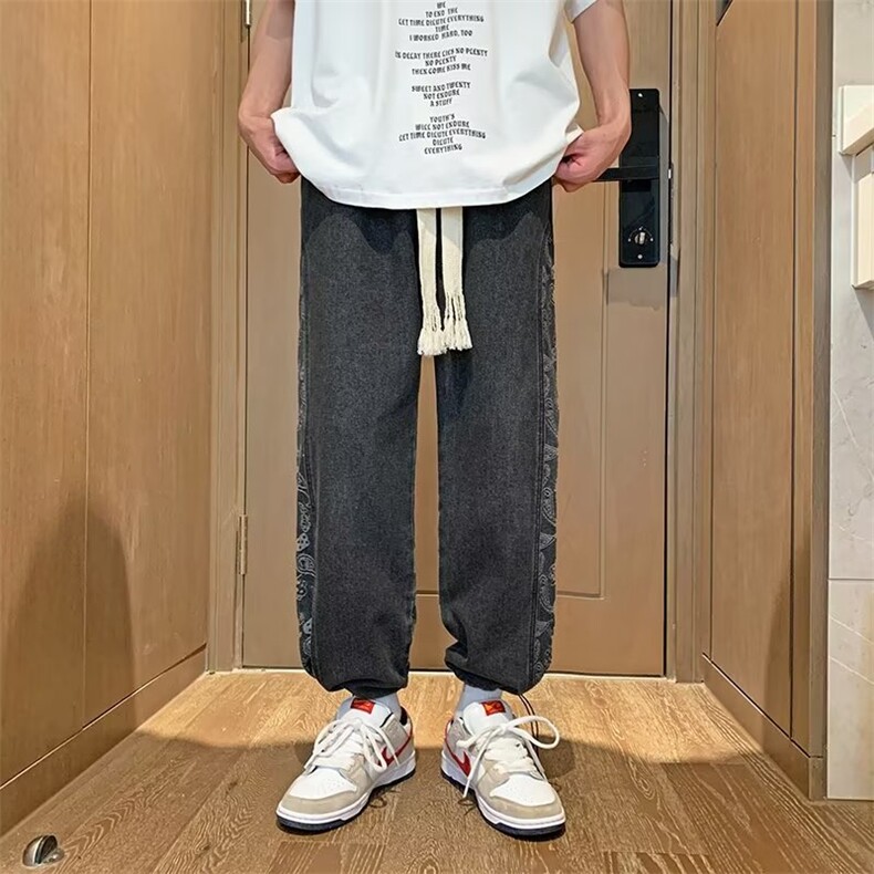 美式牛仔裤男款秋季长裤潮WH20P45,男装牛仔裤,星座1116-2