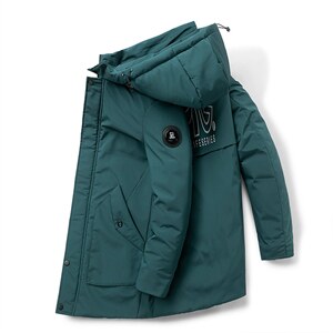 主推 90%白鸭绒M-8XL大码中长羽绒服 109-2199-P205图片