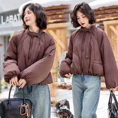 时尚潮流女装羽绒服修身显瘦短款外套冬季必备保暖神器，女装羽绒服，橙子家