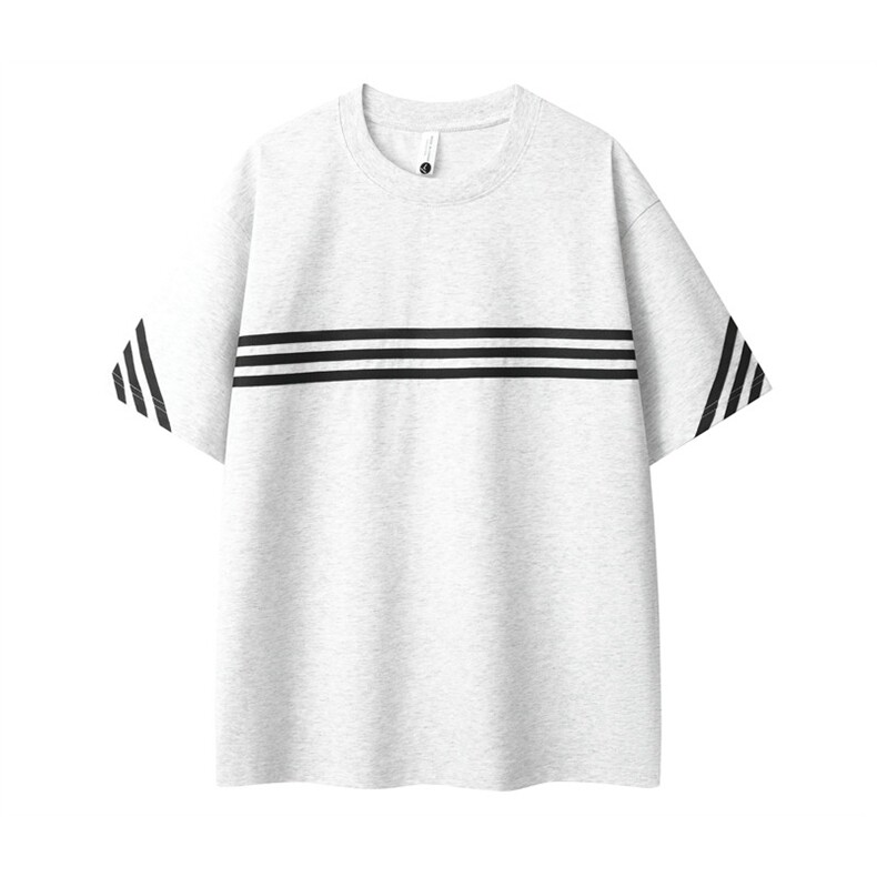 2026新款三条杠短袖T恤A158-T2604-P25，男装T恤，电商A158