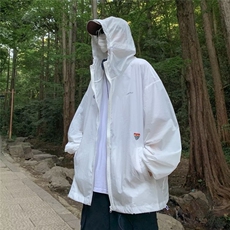 青春流行男夹克文艺潮真抽绳冰丝防晒外套P40，男装夹克，星座1116-2