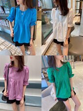 夏季打褶小衫，其它，人可·木易(6F)