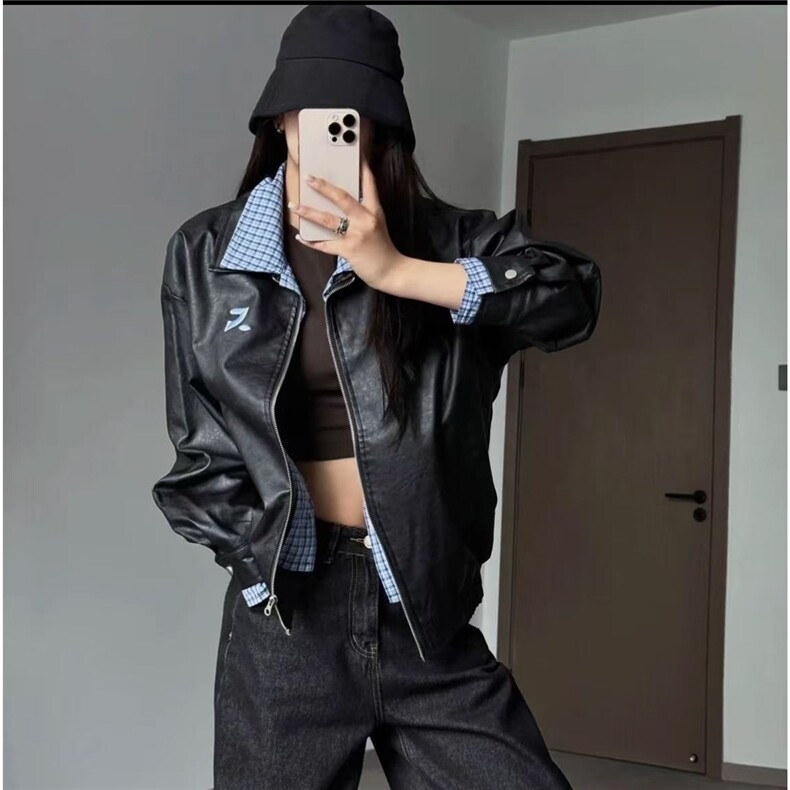 W559-P882025美式撞色拼接夹克男女同款秋季飞行员棒球服外套,男装夹克,星座911-1